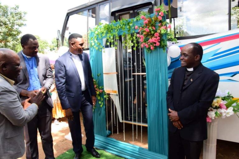 Mutharika’s Security Aid Norman Chisale Donates 42 Seater Bus to Sunday School Choir