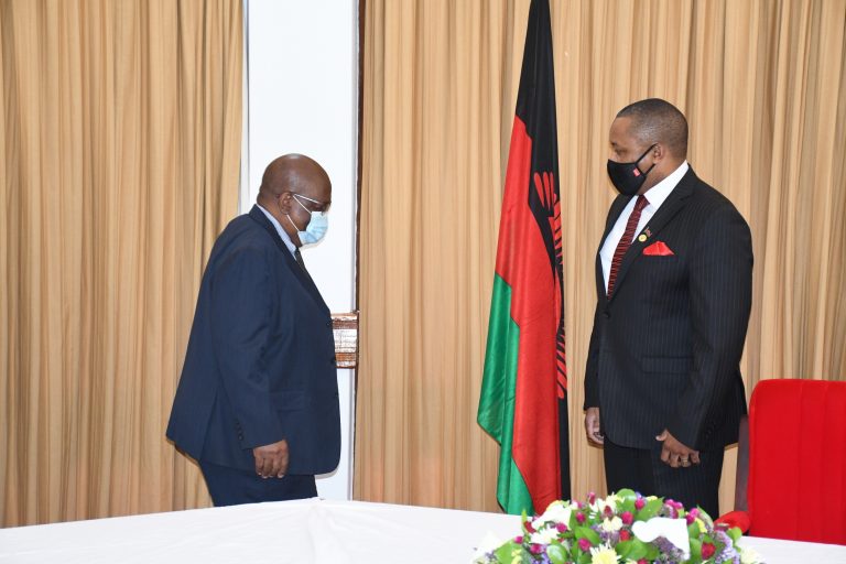 Vice President Chilima Meets With Heads Of Missions