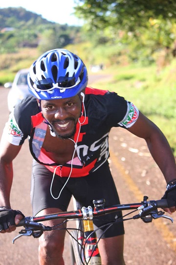 Cyclist Stewart Kambewa Launches Charity Project