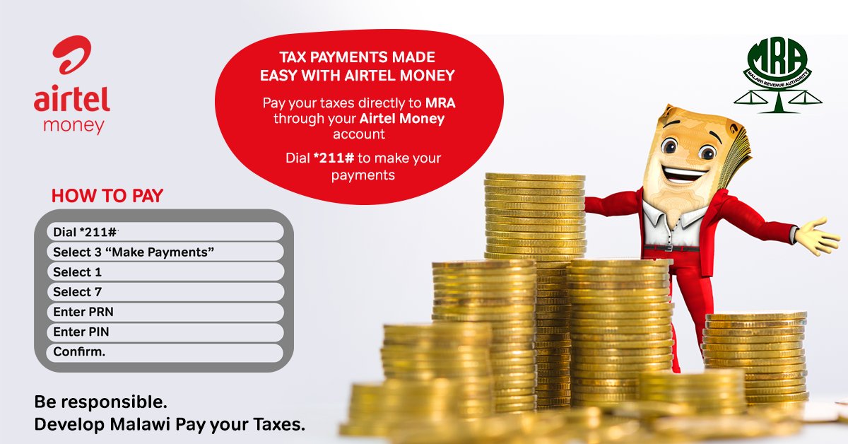 airtel-money-partners-mra-for-electronic-tax-payment-malawi-voice