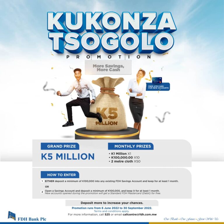 FDH Bank launches ‘Kukonza Tsogolo’ promotion