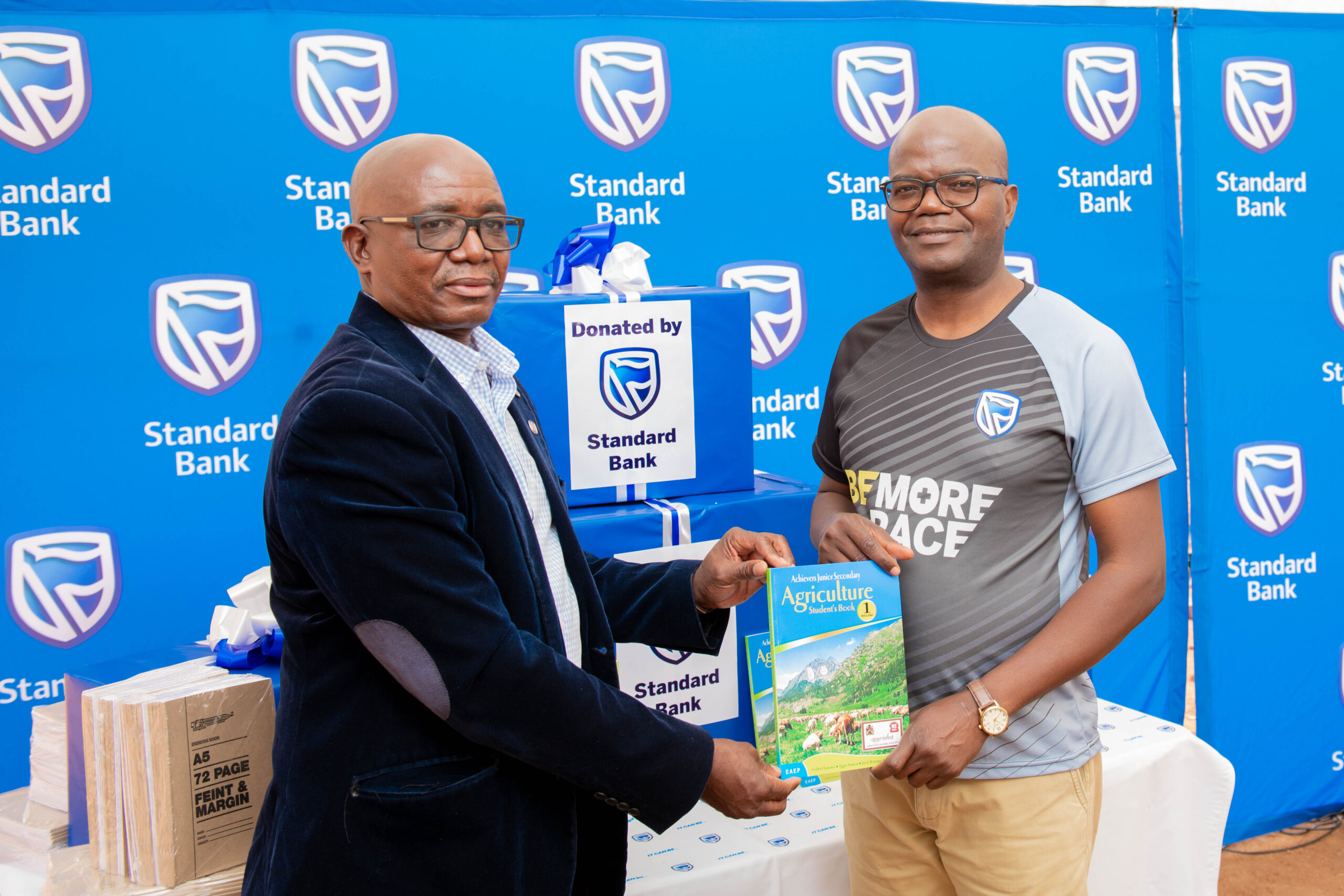 Standard Bank Donates K7.4m Be More Race Proceeds To Ll Schools 