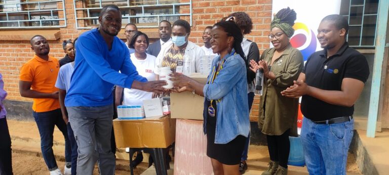 Rotary Club donates drugs to Area 18 Health Centre