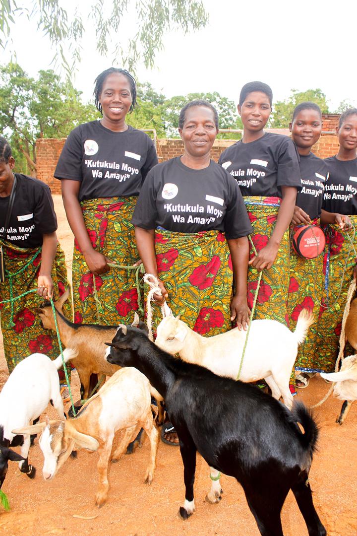 UMODZI DISTRIBUTES GOATS TO MANESIKAPENI WOMEN GROUP