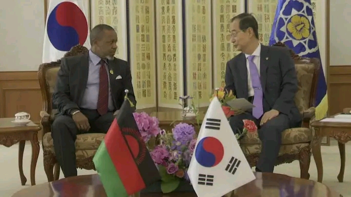 Chilima meets Korean PM