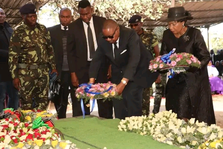 Mutharika Receives Thunderous Applause at Chilima’s Funeral, Chakwera Booed Again