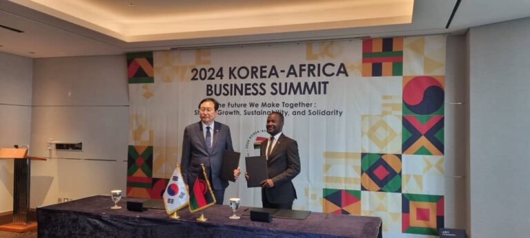 Malawi, Korea sign Trade Pact