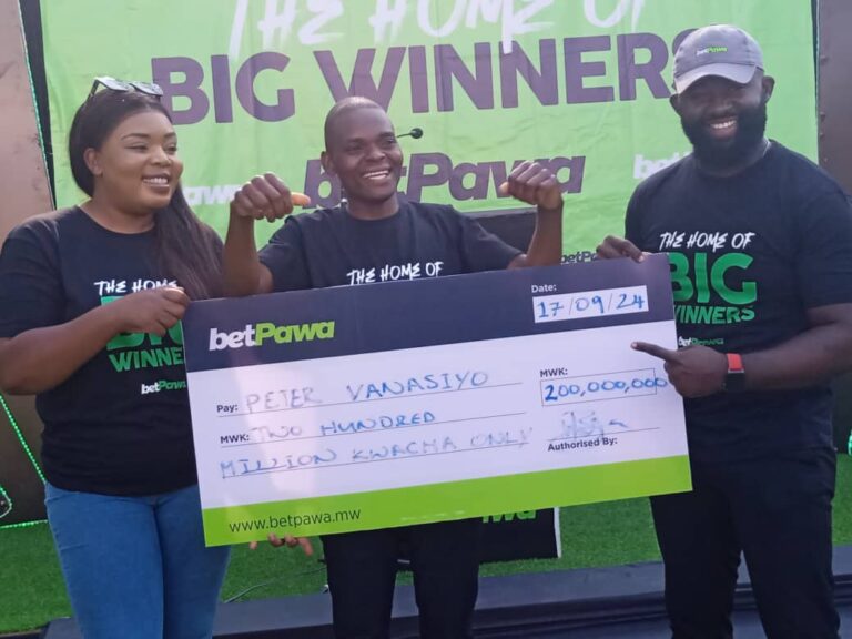 Ntcheu farmer wins record-breaking K200 million on betPawa’s Aero game