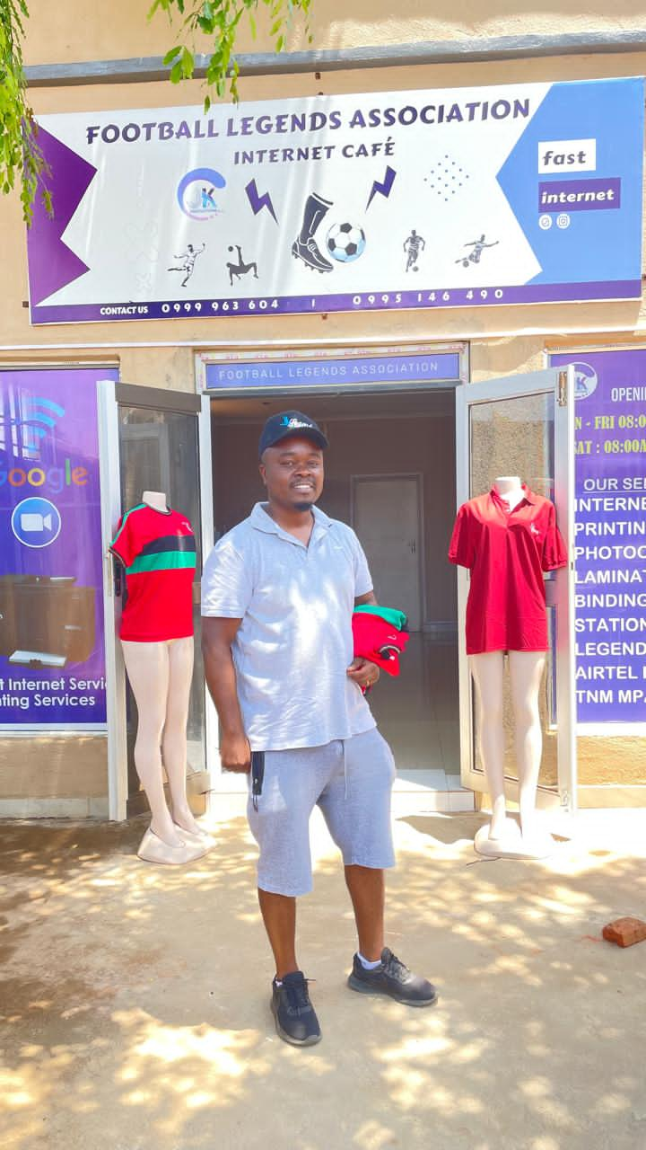 Malawi Football Legends replica jerseys on the market