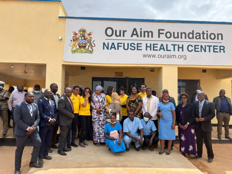 Our Aim Foundation constructs multimillion Kwacha Health Centre in Mchinji